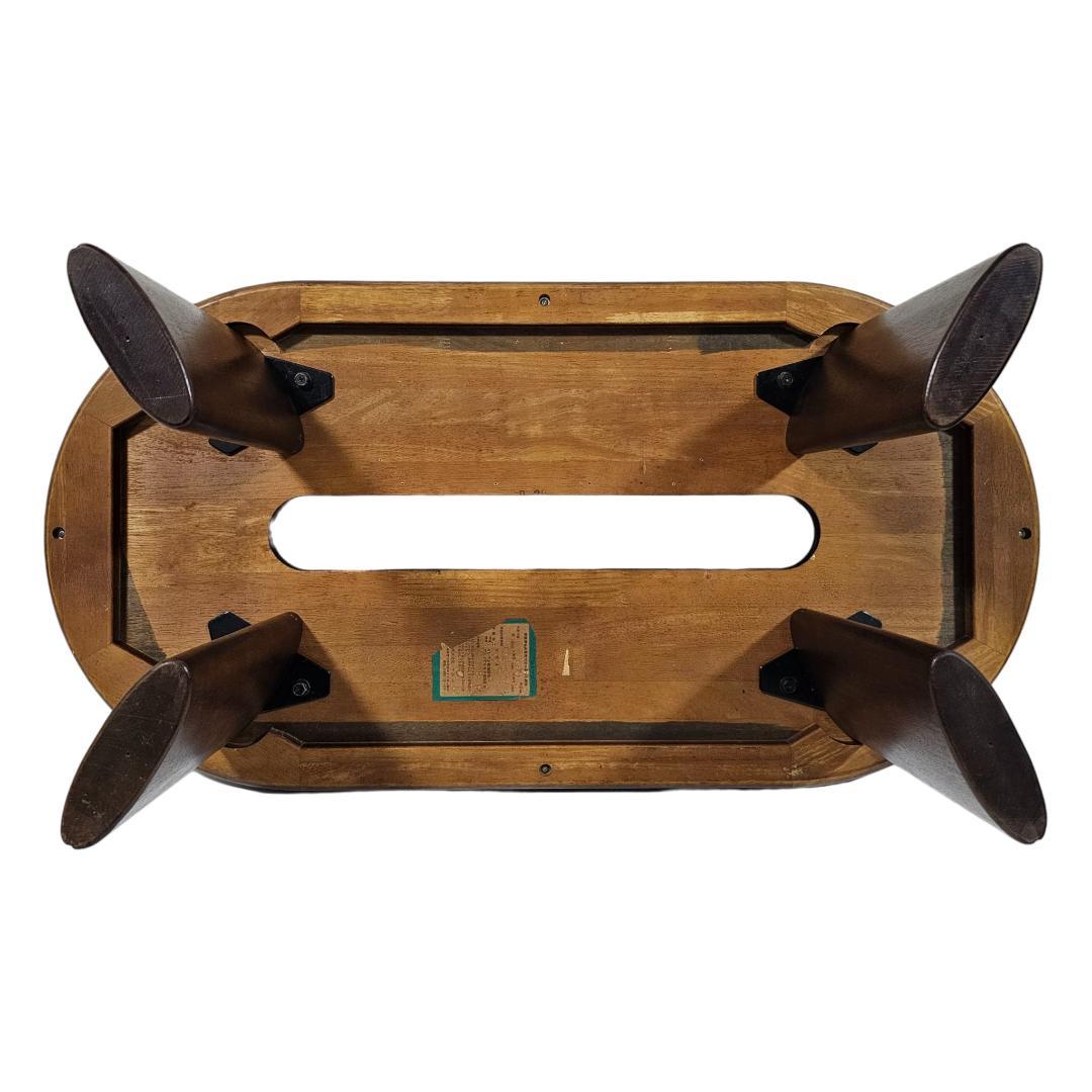 マルニ木工 MARUNI オーバル センターテーブル 105cm ガラス板