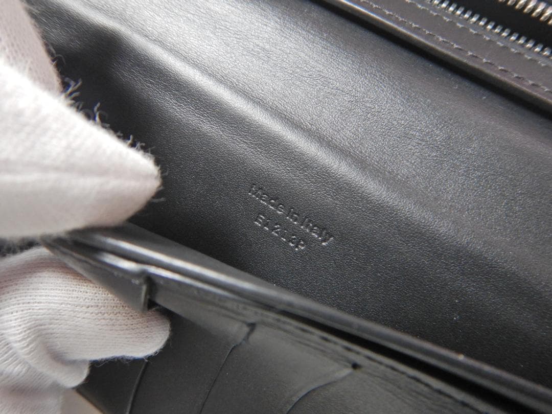 Berluti ベルルッティ カリグラフィ 二つ折り長財布 サンタル ブルー系