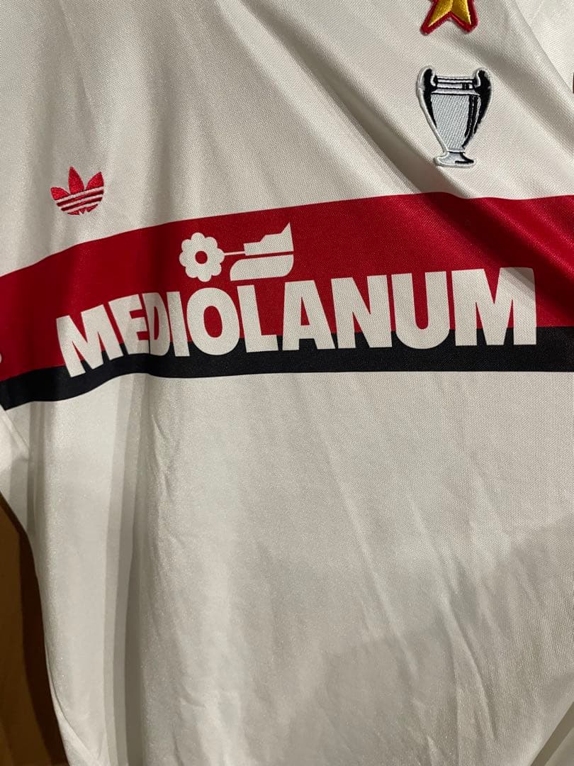 ACミラン 90/91 復刻 アウェイ長袖ユニフォーム2003