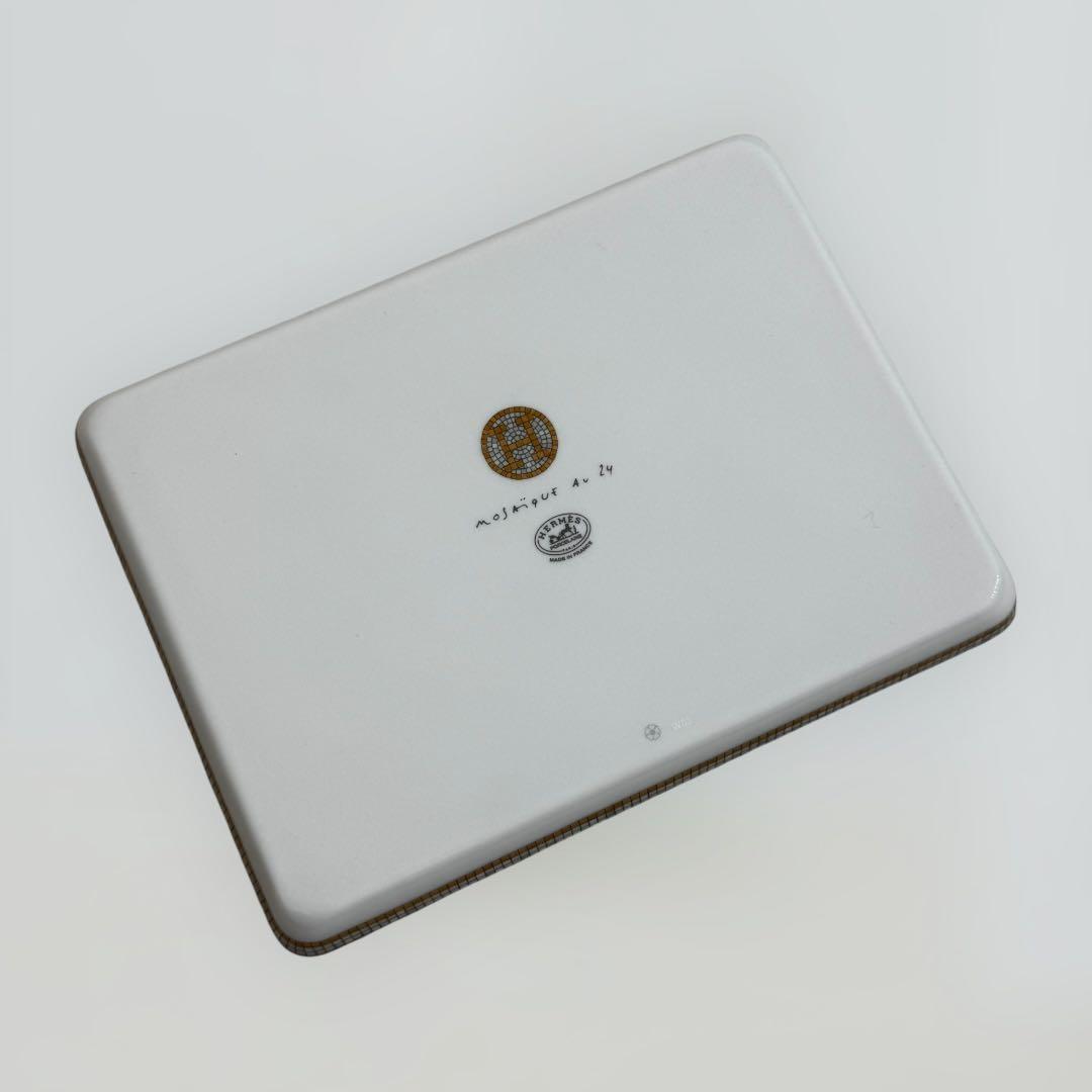 8721.エルメス トレー モザイク24 ゴールドPM