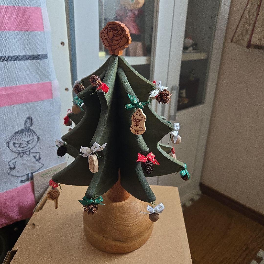希少　ムーミン谷のクリスマスツリー　オルゴール付き