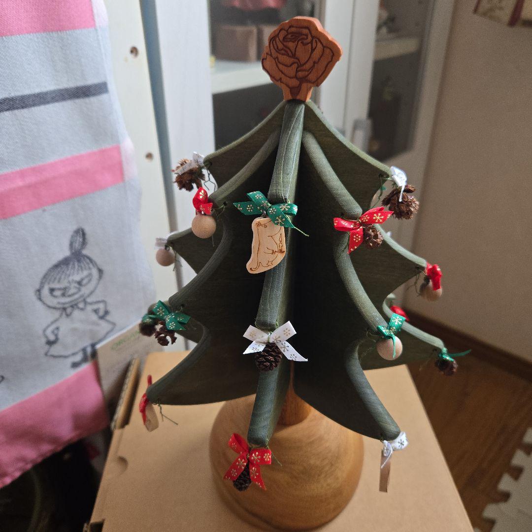 希少　ムーミン谷のクリスマスツリー　オルゴール付き