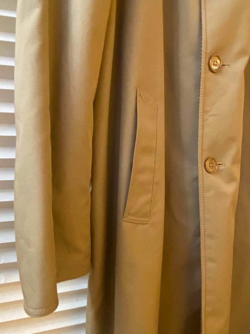 リバーシブル　バルカラーコート　ステンカラーコート