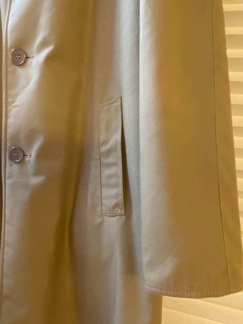 リバーシブル　バルカラーコート　ステンカラーコート