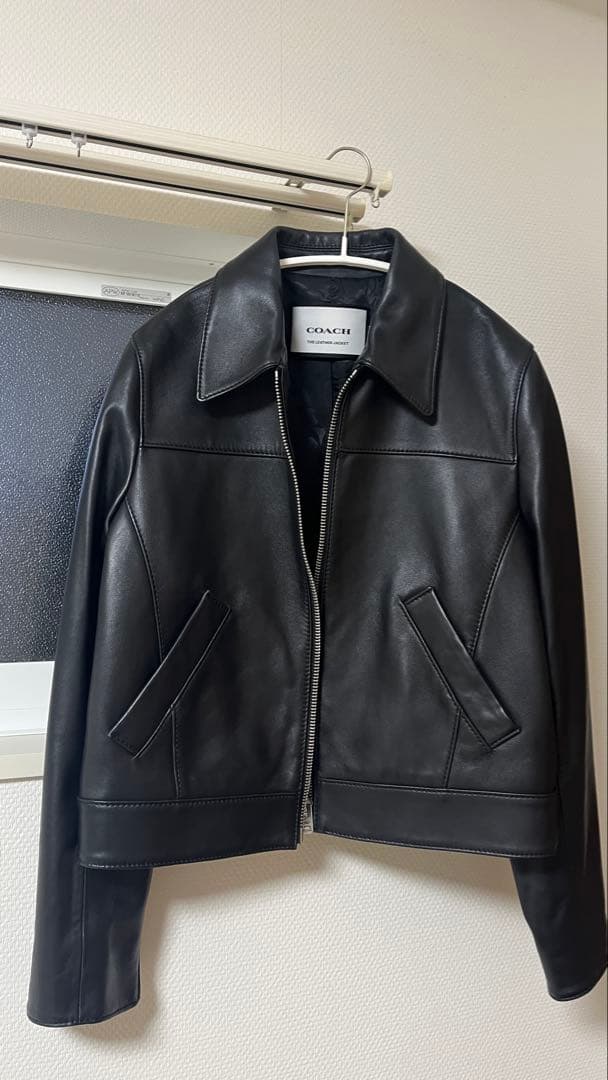 コーチ　革ジャケット