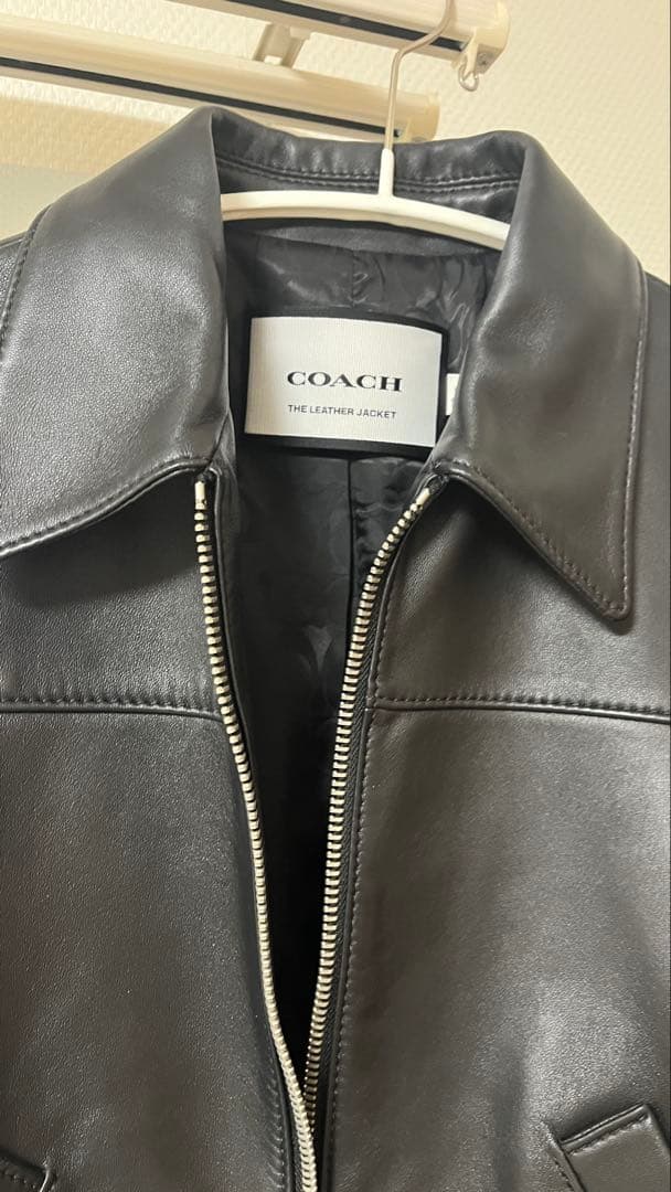 コーチ　革ジャケット