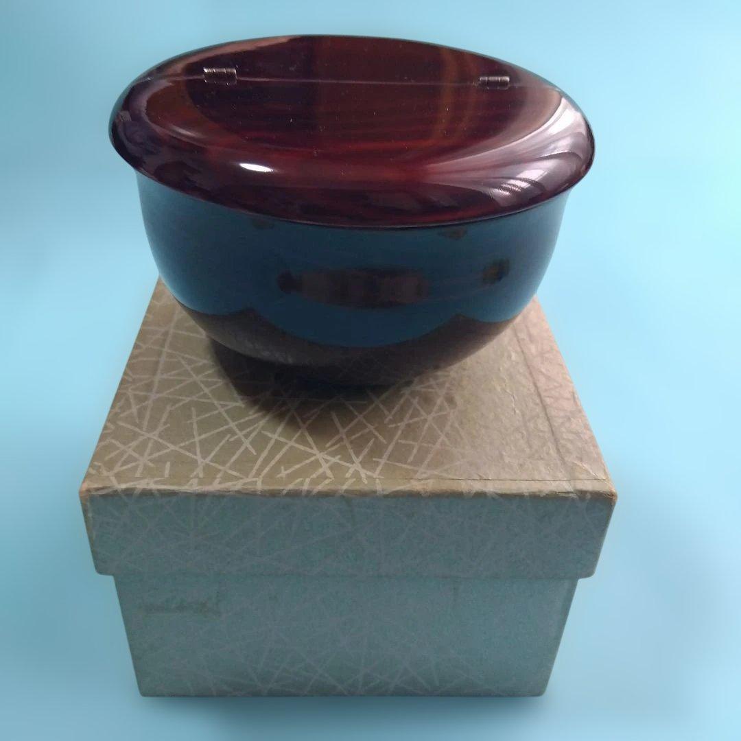 茶道具　棗　老松