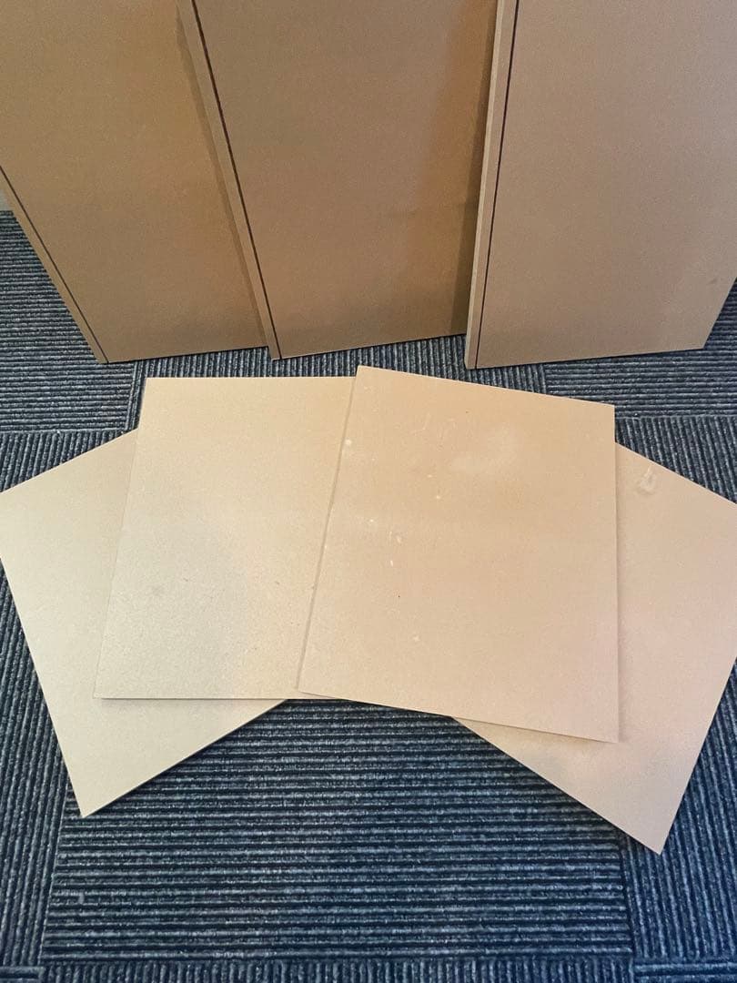 【中古】無印良品　パルプボードボックス　A4サイズ3段　２個セット