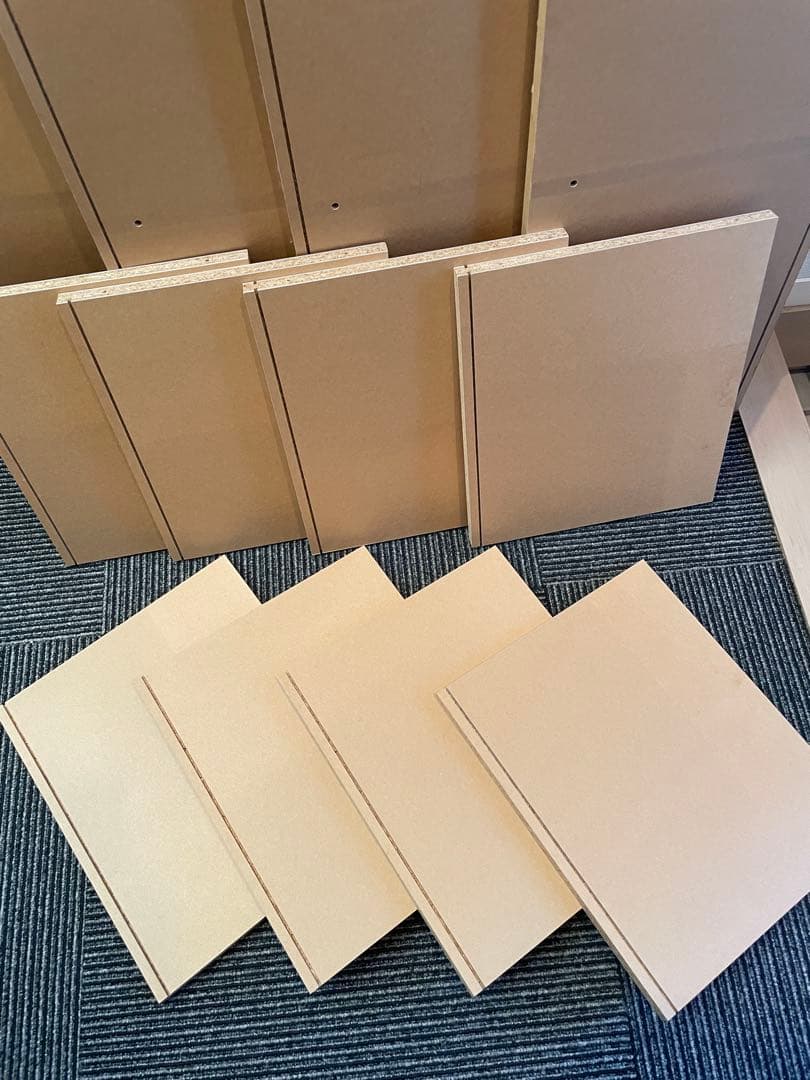 【中古】無印良品　パルプボードボックス　A4サイズ3段　２個セット