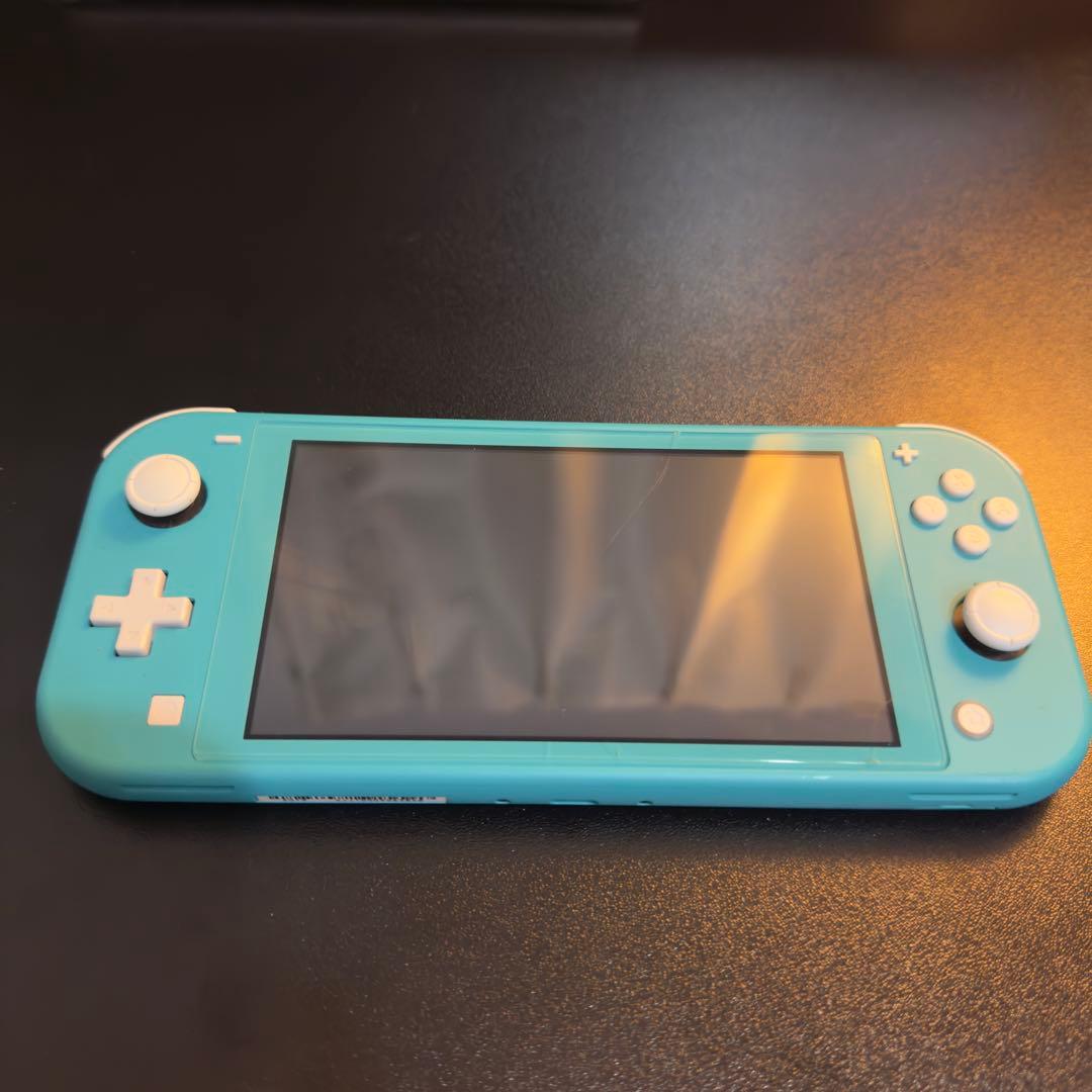 Switch Lite ターコイズ 箱入り フィルム カバー付き