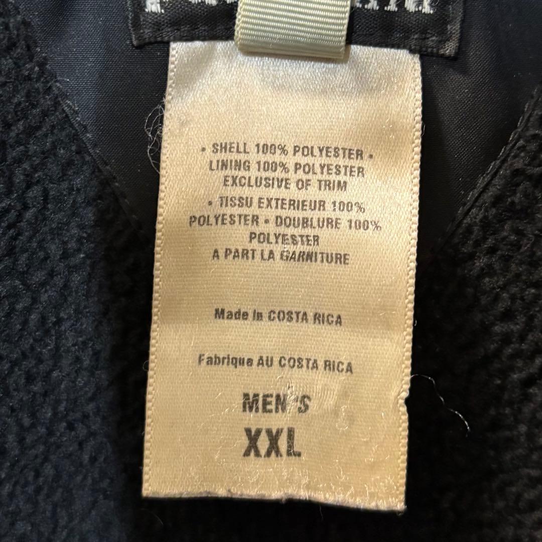 patagonia 裏フリースジャケット フルジップアウター パタゴニア 黒