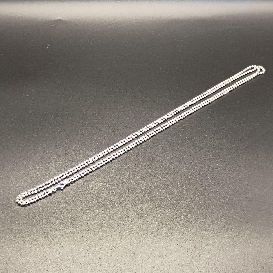 GUCCI ダブルボールチェーン 52.5cm SILVER925 ユニセックス