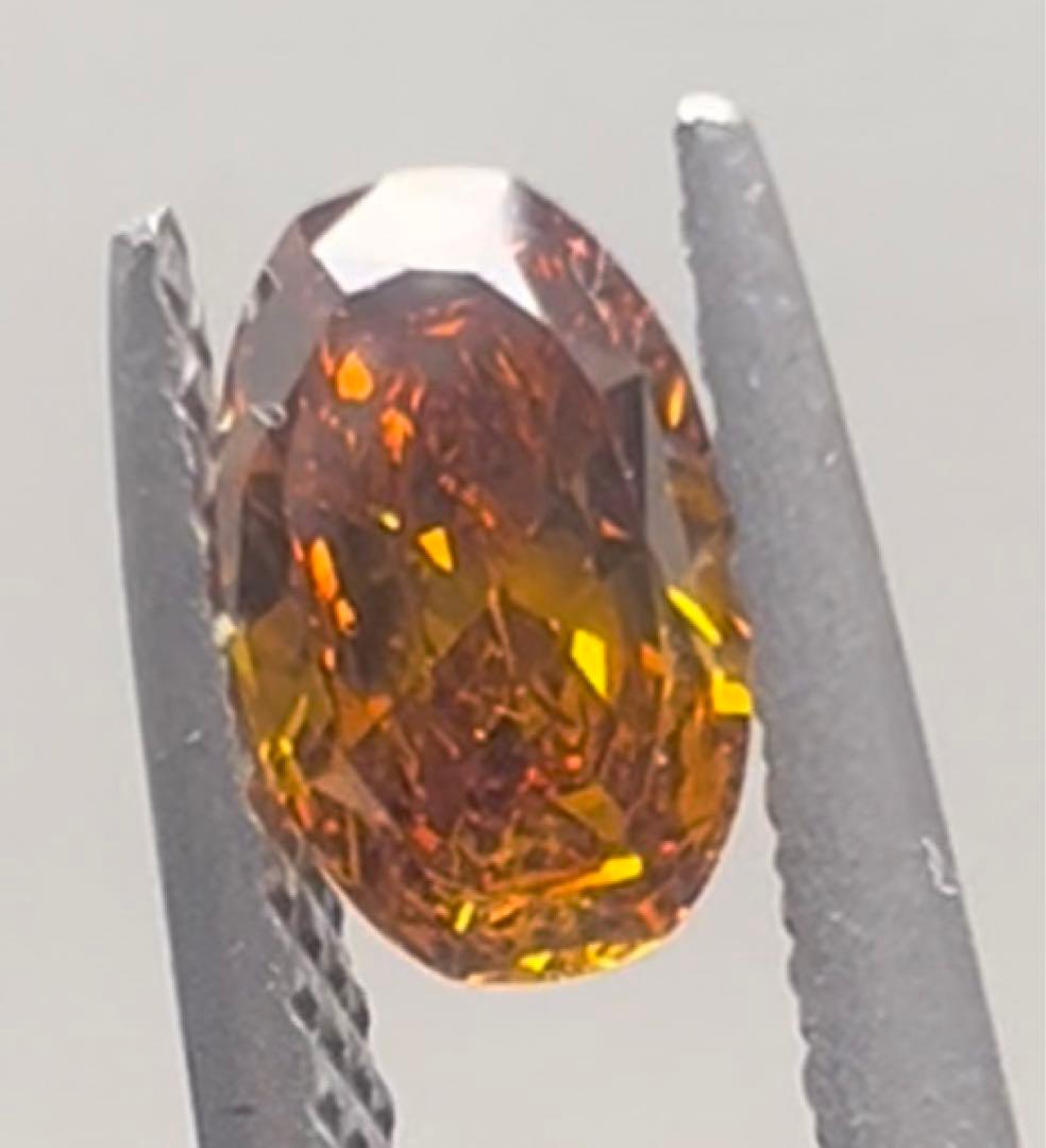 天然オレンジダイヤモンド NATURAL DIAMOND ORANGE