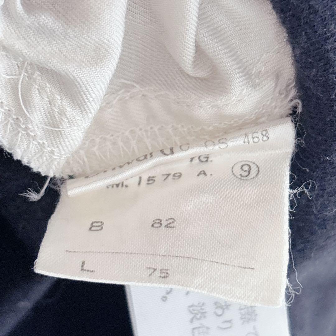 ジャンポールゴルチエ　半袖　バイカラー　ブラウス　シャツ　変形　アシンメトリー