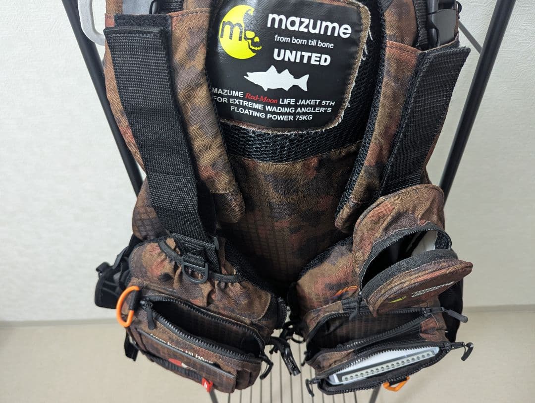 mazume フィッシングベスト