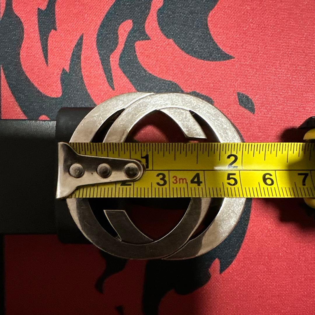 中古 GUCCI グッチ ベルト ブラック 368186 サイズ：85/34