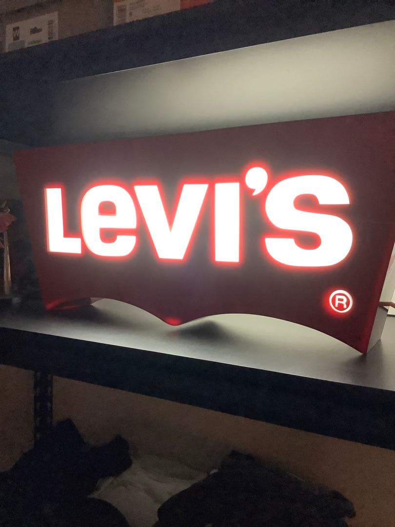 Levi's 電飾 サインボート 看板 アンティーク ヴィンテージ