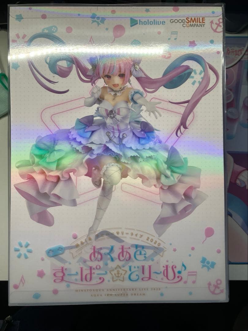 湊あくあ あくあ色すーぱーどりーむ Ver.1/7スケールフィギュア