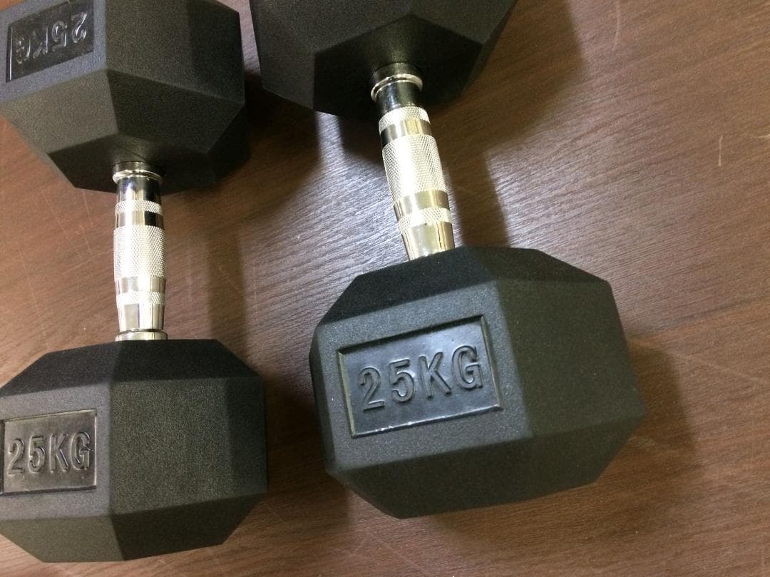 半額処分　ヘックスダンベル 22.5㎏×2個