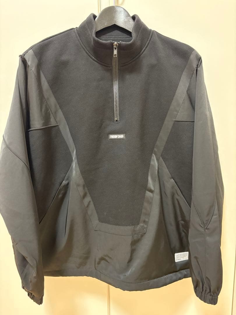 Bandel ブラック ハーフジップジャケット