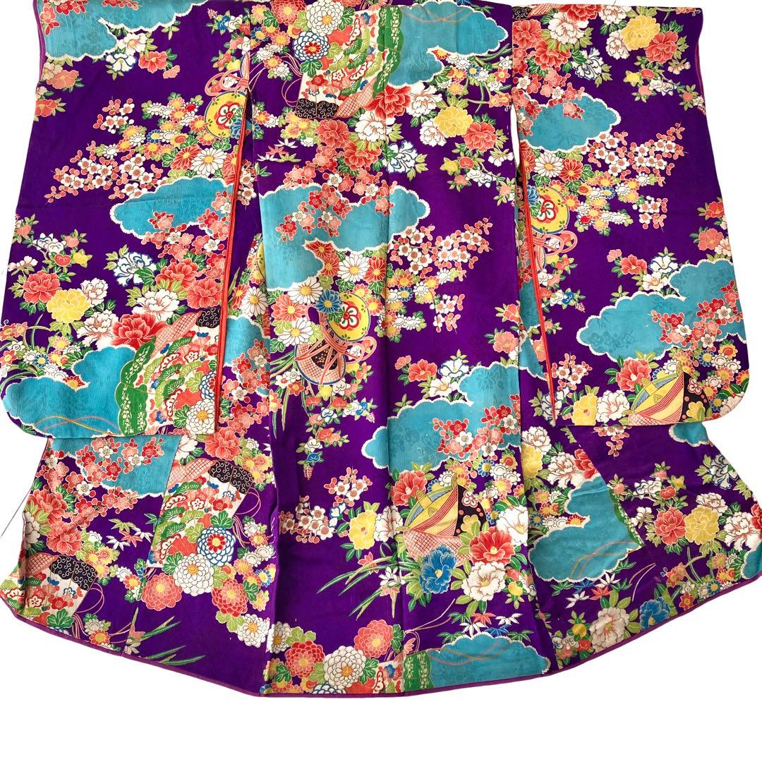 アンティーク　女の子　子供着物　七五三　アンティーク着物　NO6