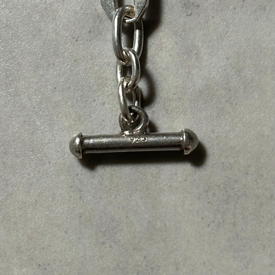 【NA】ヴィンテージ チェーン ブレスレット シルバー925 シェーヌダンクル型