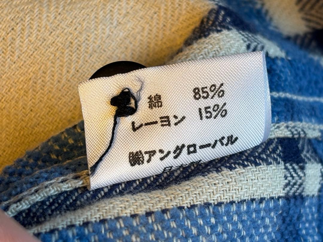 ナイジェルケーボン/ネルシャツ/ジャケット/チェック/ビンテージ/イングランド製