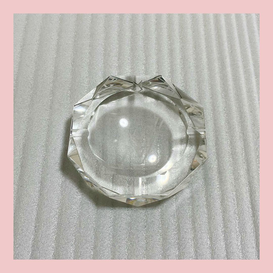 ルイヴィトン ガラス灰皿 アクセサリー　ノベルティ 非売品　置物