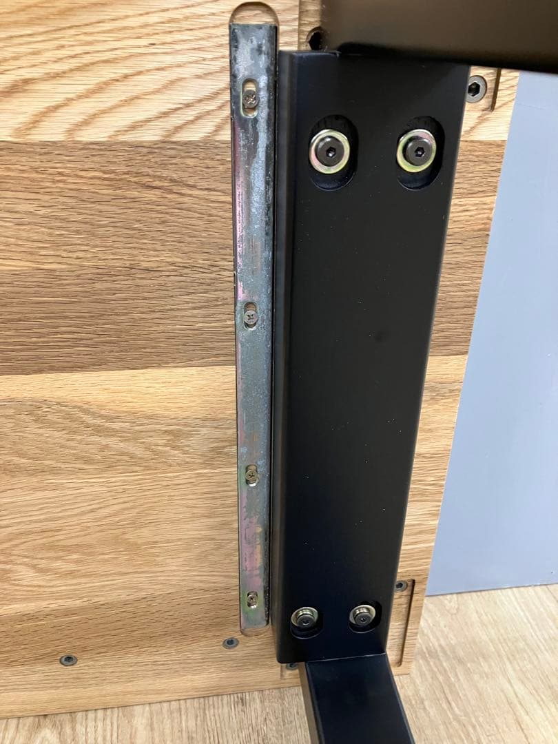 オーク無垢材テーブル　カスタム　新品