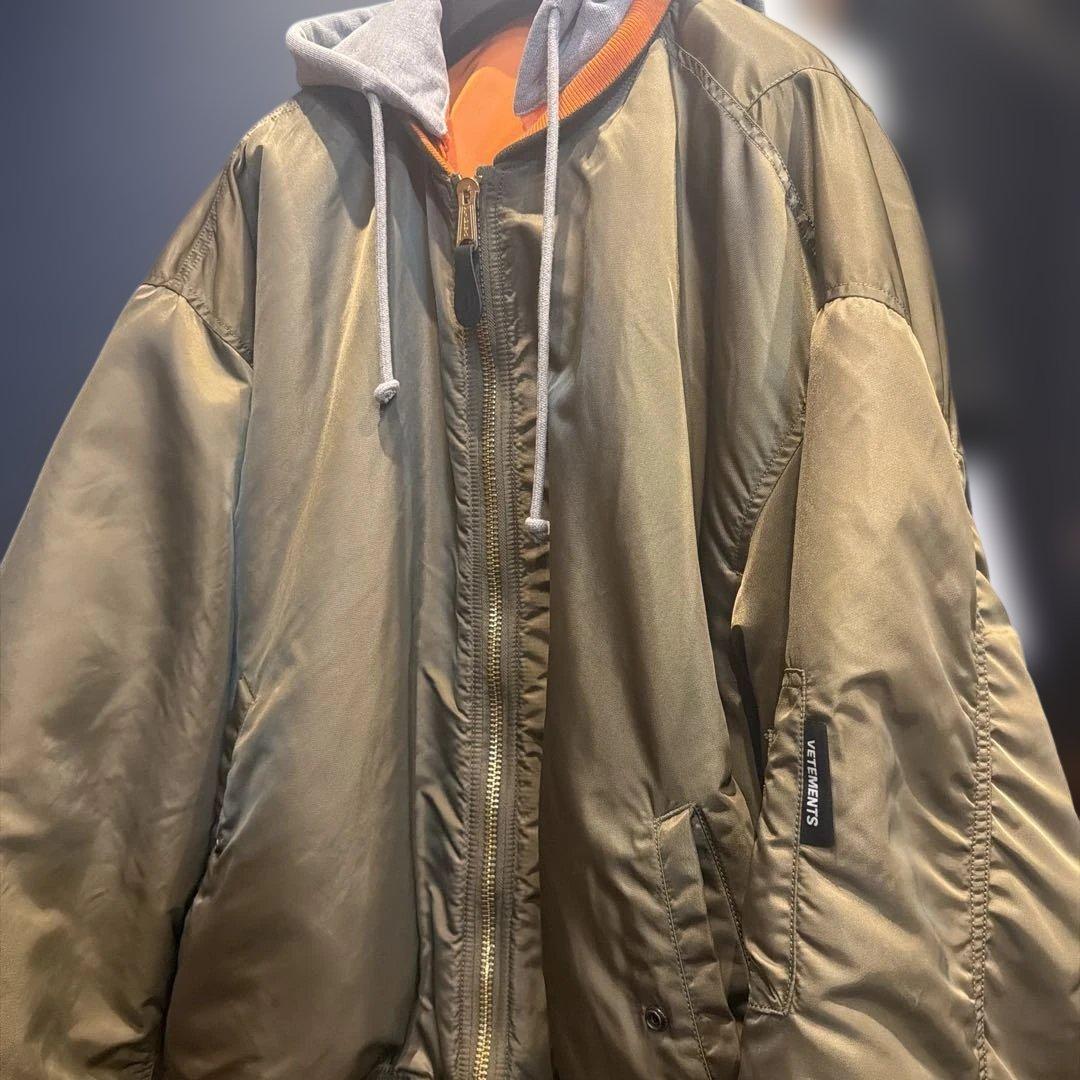 vetements MA1 サイズS