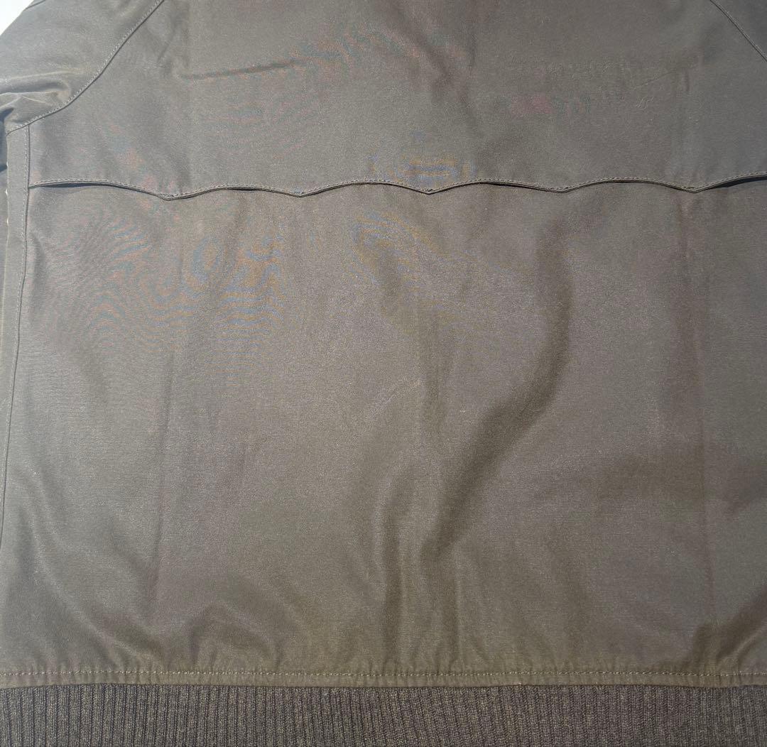 【美品】Barbour x BARACUTA コラボ ワックスジャケット　OLV