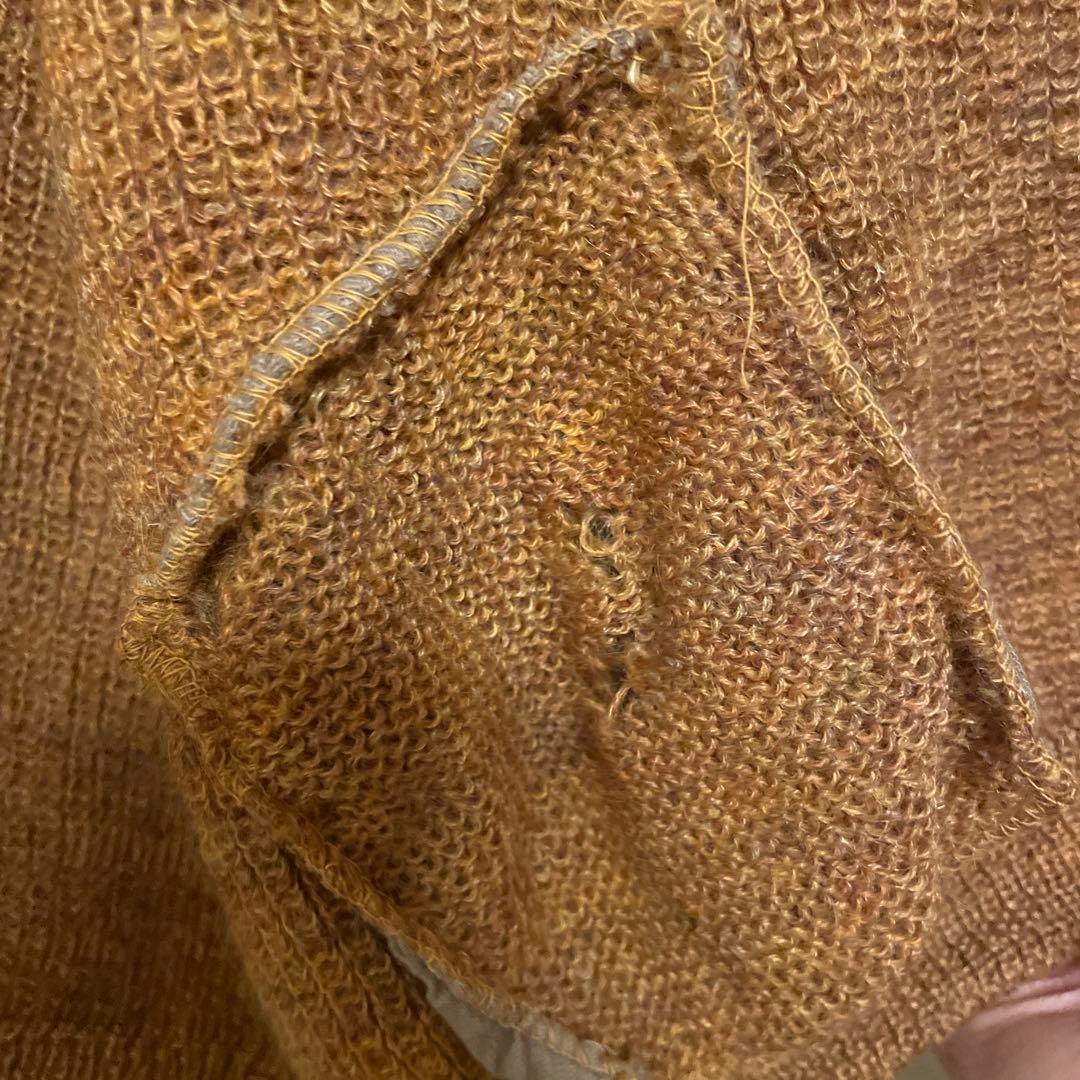 60sVINTAGE SHAGGY MAN DRUMMOND カーディガン L
