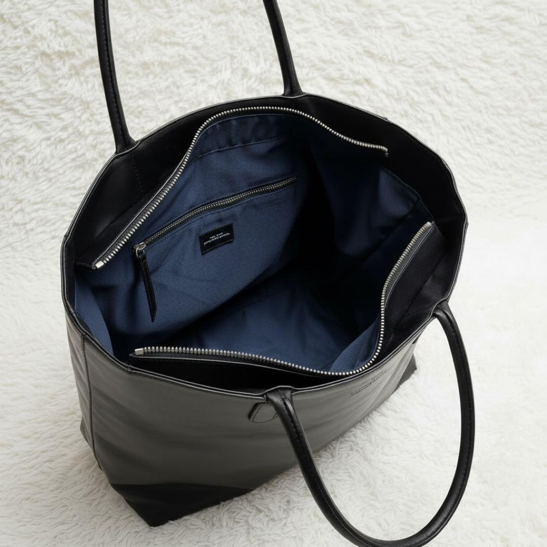 グリーンレーベルリラクシング トートバッグ レザー ブラック A4 ビジネス