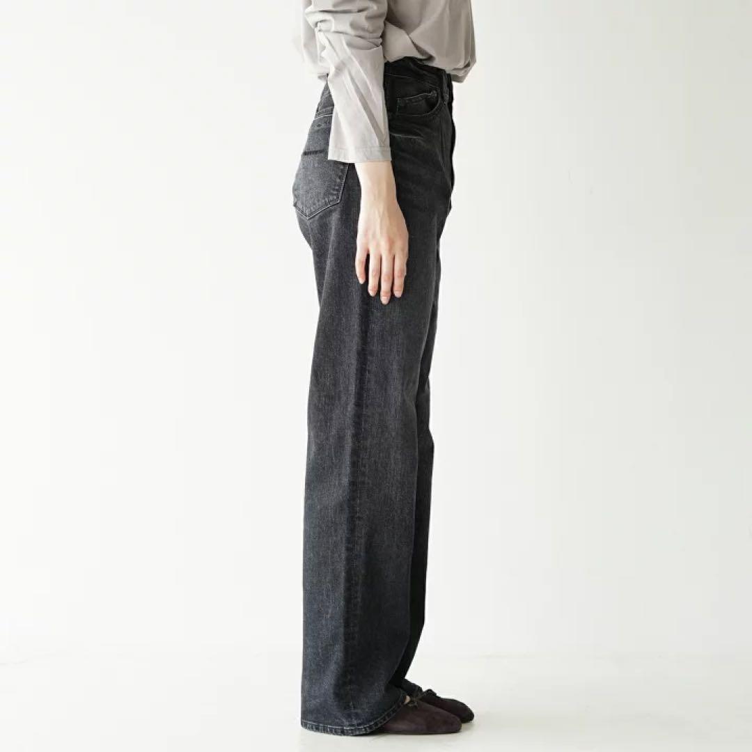 YANUK ボーイズストレートデニム LEA 25 UBK