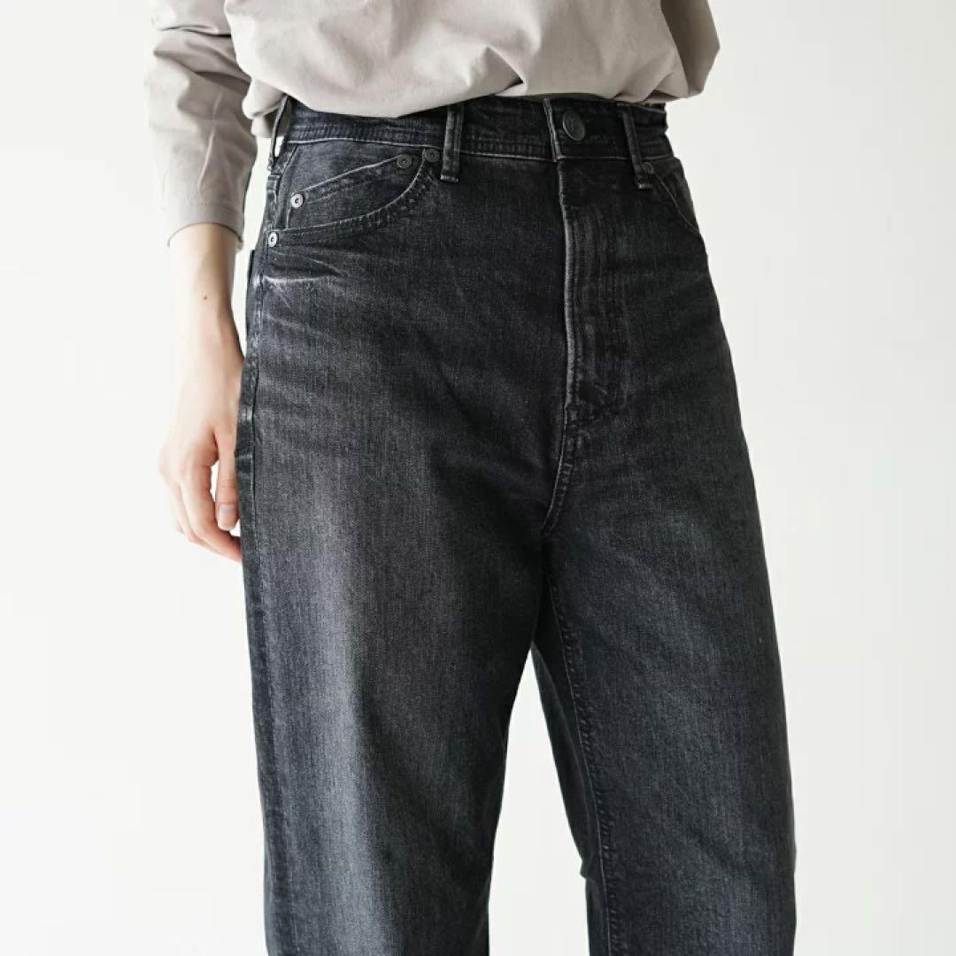 YANUK ボーイズストレートデニム LEA 25 UBK