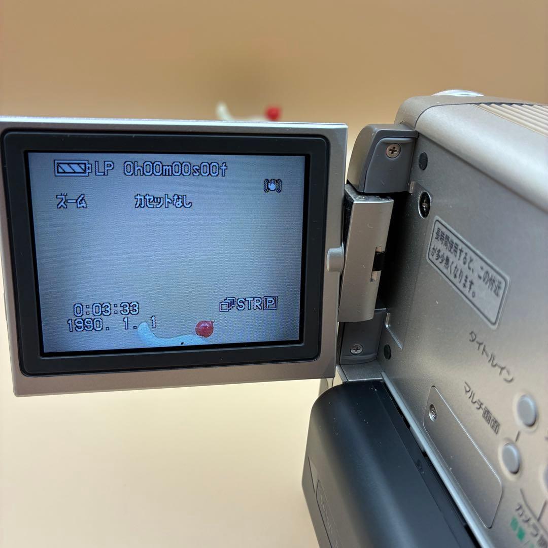 美品 縦型 Panasonic NV-C3 MiniDVビデオカメラ ダビング