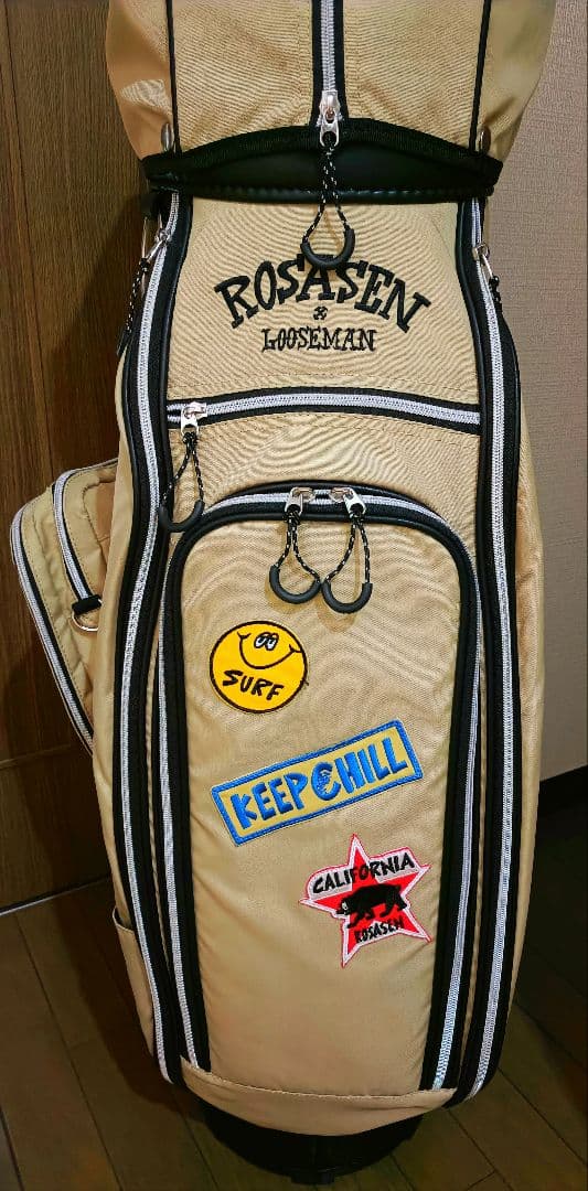 ロサーセンキャディバッグ ルーズマンコラボ 限定品おしゃれ可愛い おまけ付き