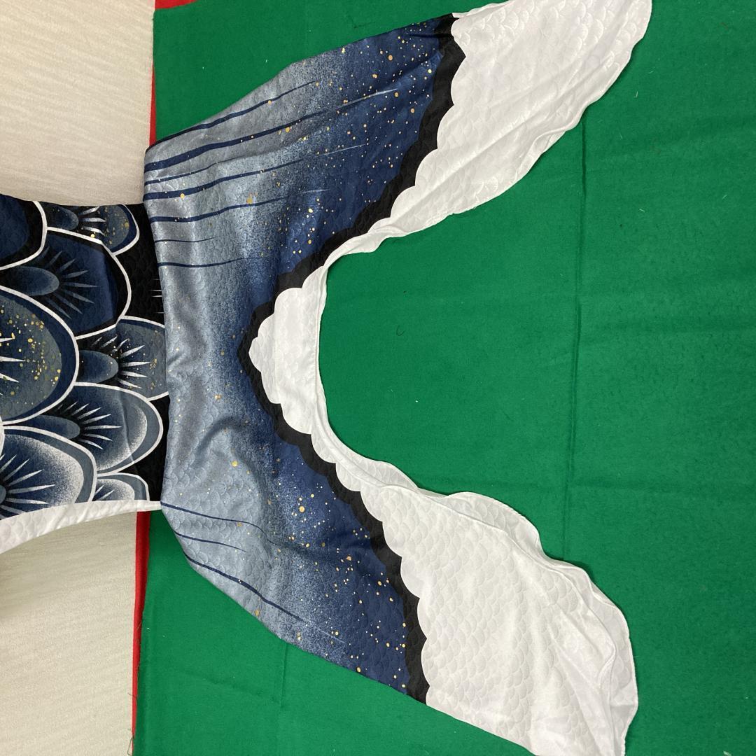 SKO102　徳永鯉　風舞鯉のぼり4m 黒 　黒鯉4m　お父さん鯉４m端午の節句