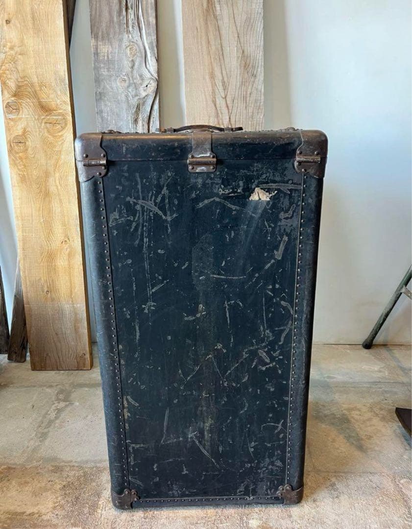 アンティークトランク　ヴィンテージ　ワードローブ　船舶トランク　HARTMANN