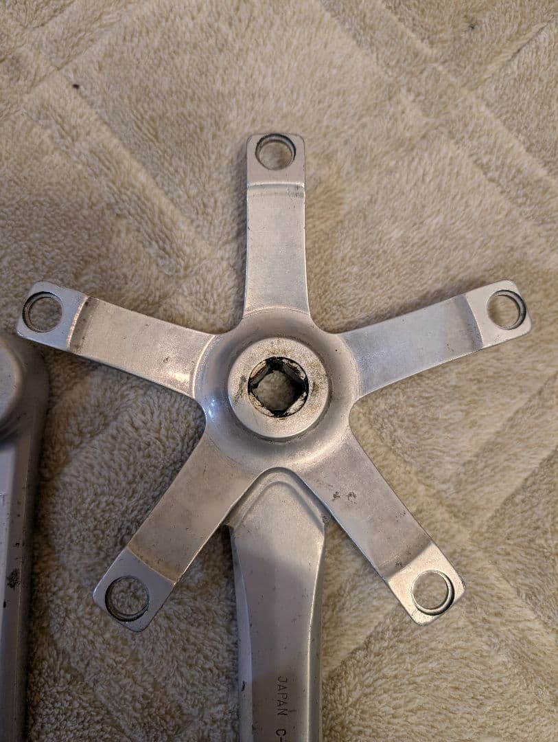 Sugino 75　クランクアームセット　165mm