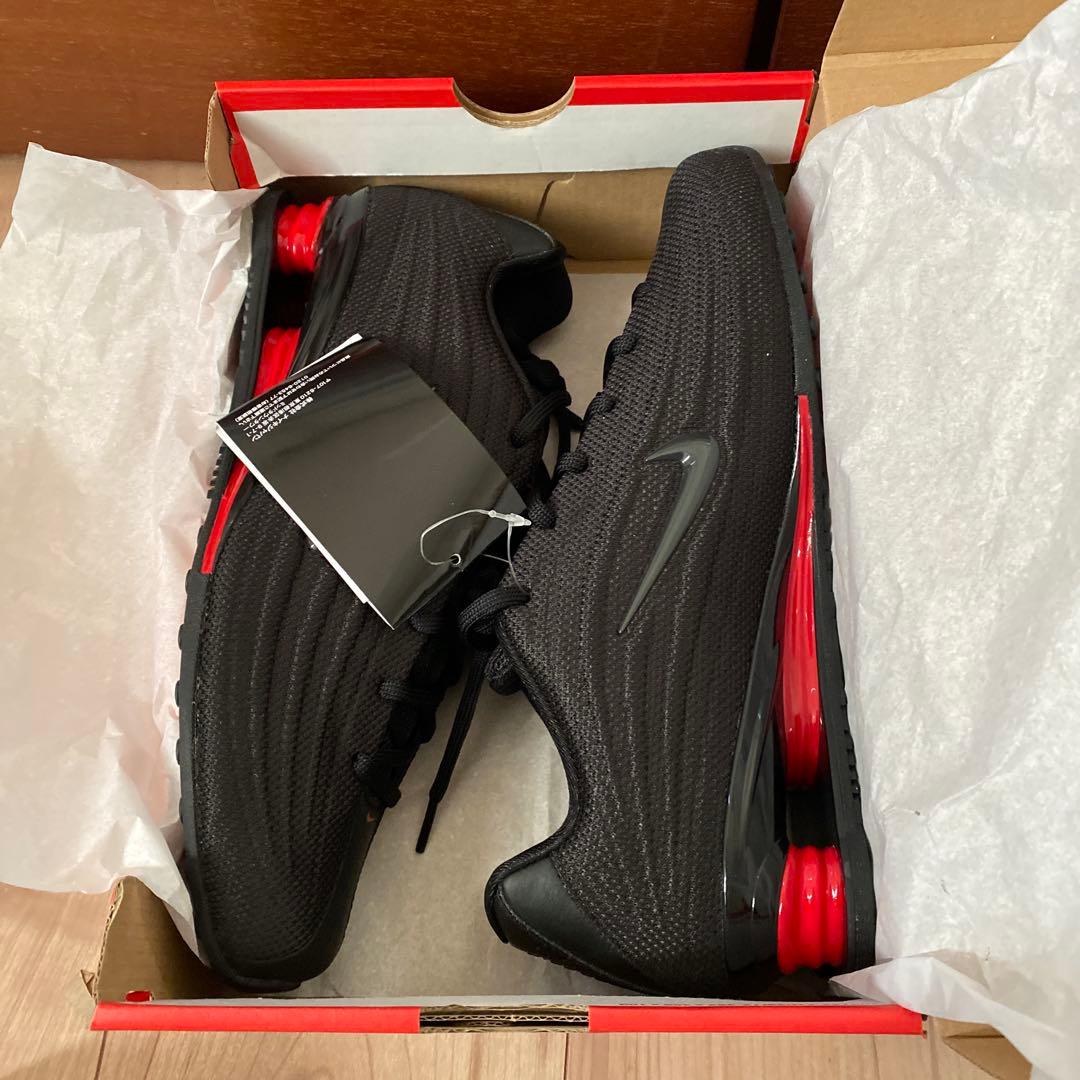 【超お買い得‼️】Nike ショックスZ ブラック/レッド スニーカー！