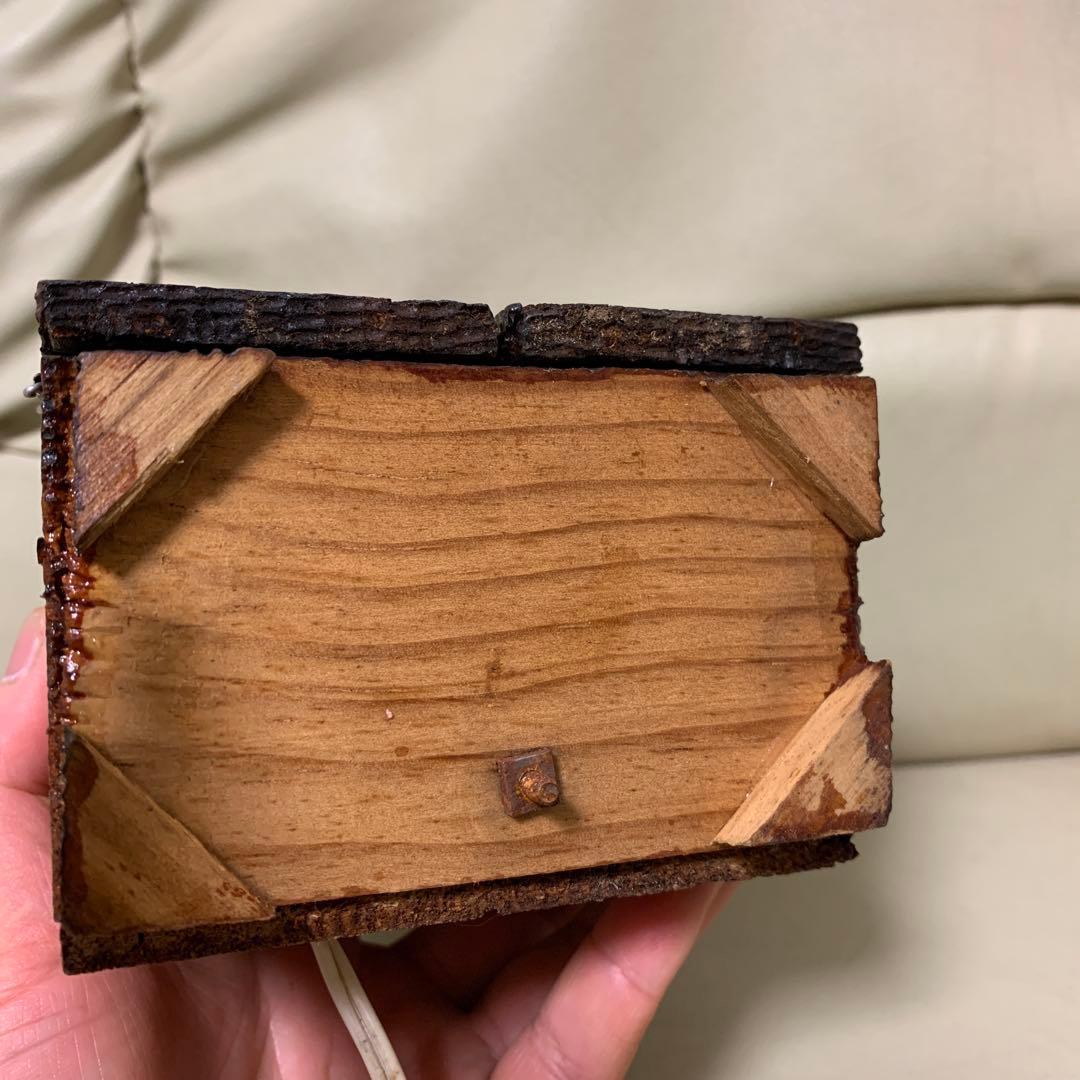 聖母マリアの彫刻入り木製箱　祭壇　キリスト　ローライダー　チカーノ　インパラ