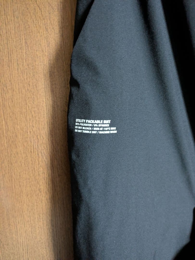 FreshService UTILITY PACKABLE SUIT　黒　M