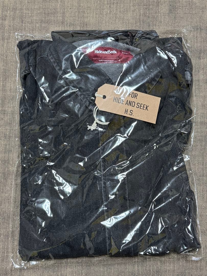 HIDEANDSEEK ハイドアンドシークDenim B.D. LS Shirt