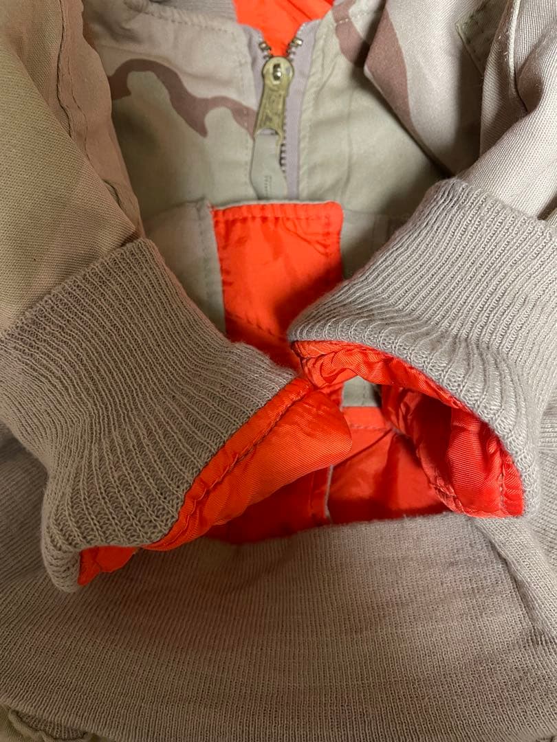 限定限界価格！ALPHA デザートカモMA-1 MADE IN USA Lサイズ