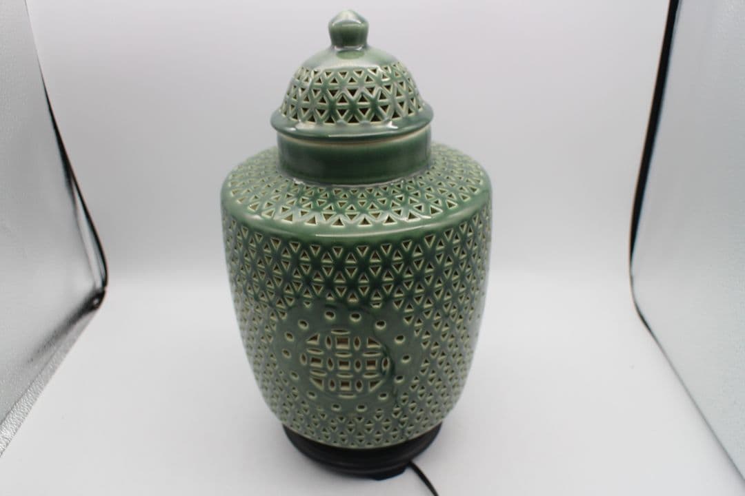 お安くしますので価格交渉して下さい#美濃蔵★超激レア★陶器スタンドランプ★