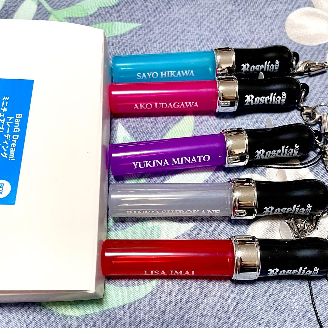 Roselia トレーディングミニチュアブレードストラップ 全5種