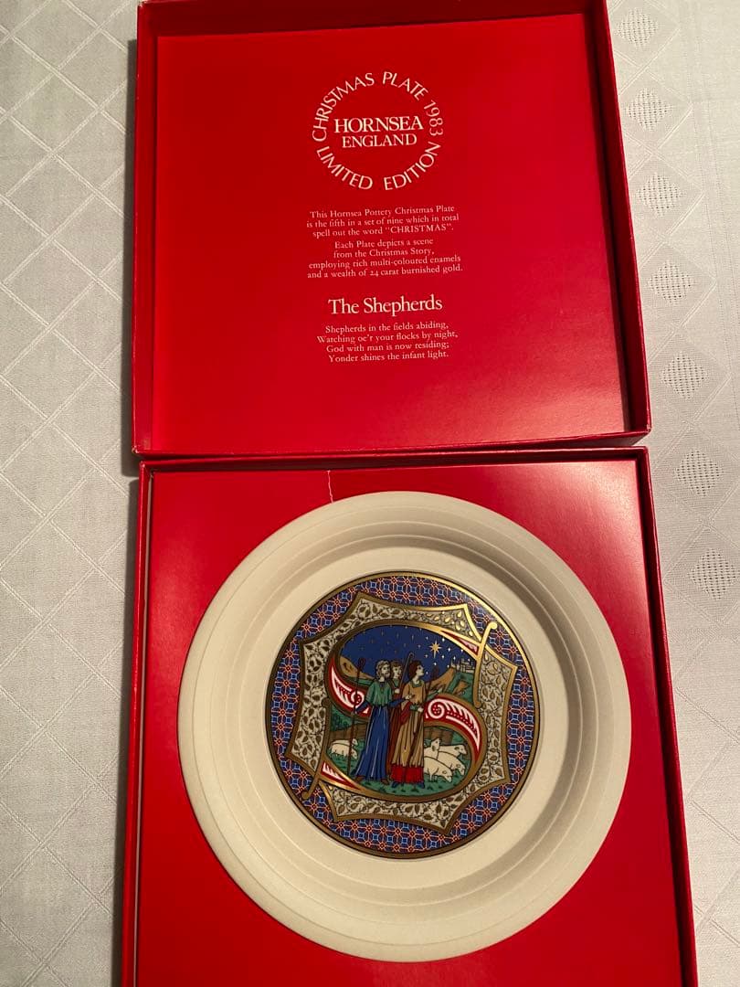 ⭐️HORNSEA ⭐️CHRISMAS PLATE９枚揃い