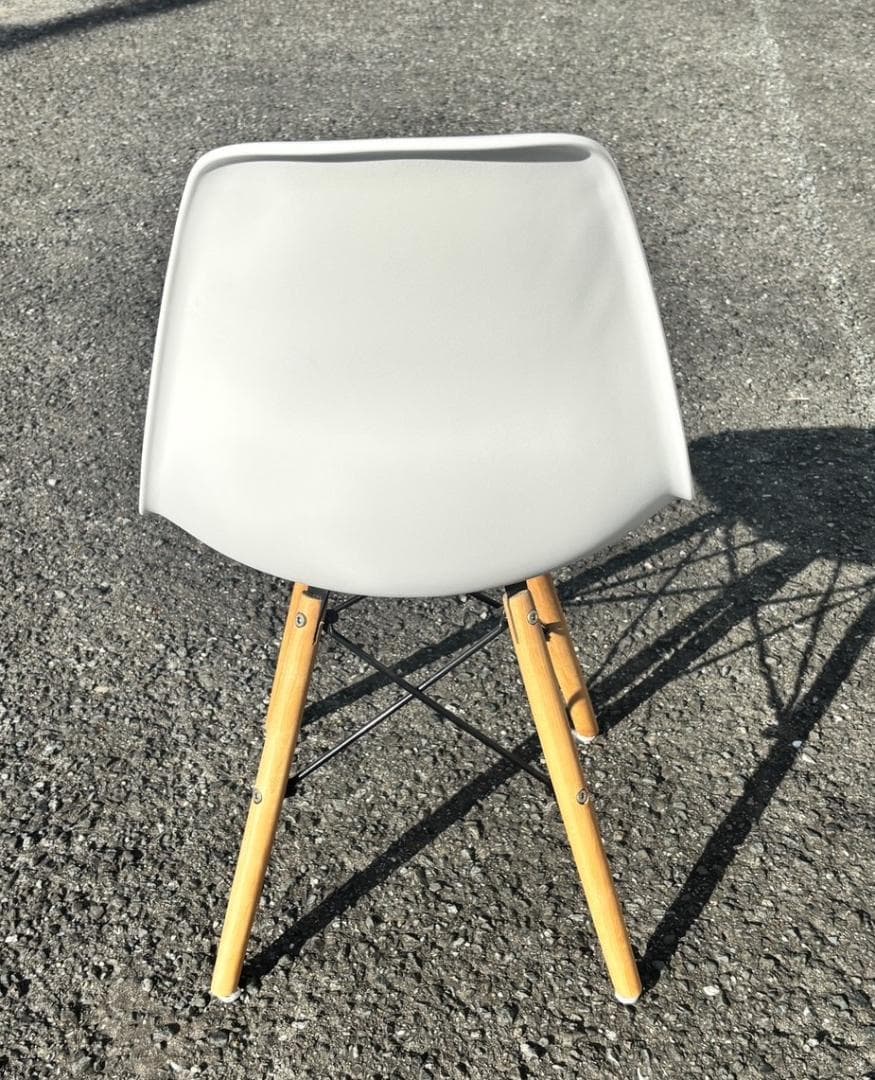 ☆引き取り限定☆ ダイニングチェア４脚 / シェルチェア / ホワイト