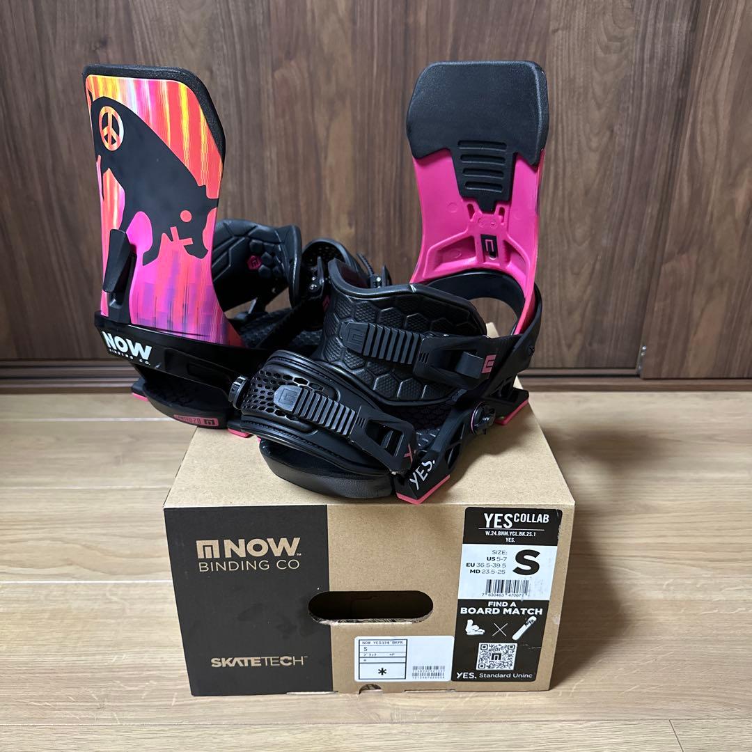 スノーボード 23-24 NOW BINDING YES COLLAB